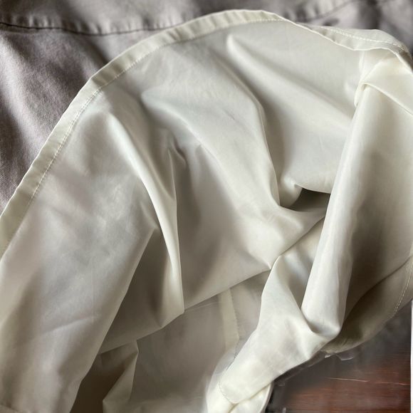 EUC Ladies Banana Republic Khaki Pencil Mini Skirt Size 4 - Picture 7 of 9